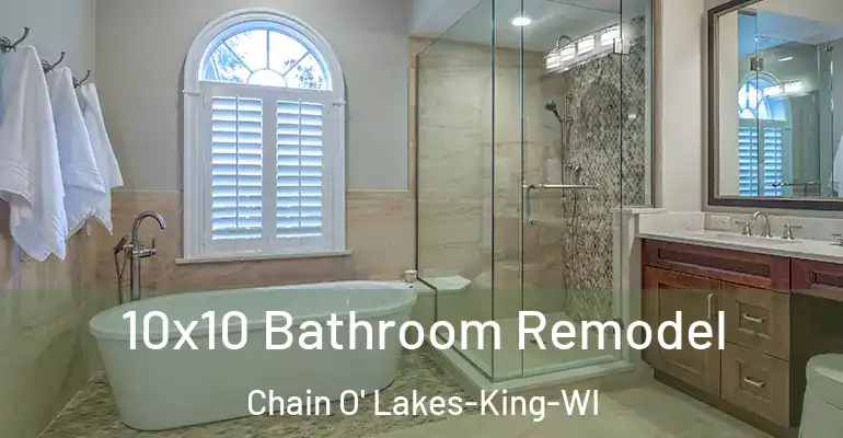 inner Bathroom imggen 10x10 Bathroom Remodel Chain O' Lakes-King-WI