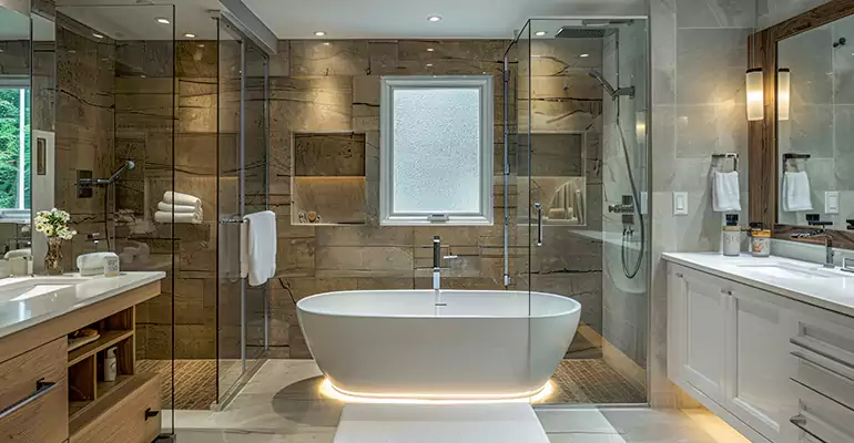 Master Suite Bathroom Remodel in Sand Lake, WI