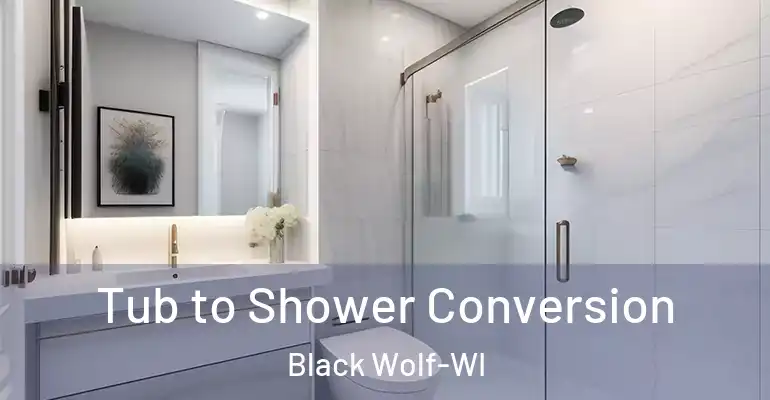 inner Bathroom imggen Tub to Shower Conversion Black Wolf-WI