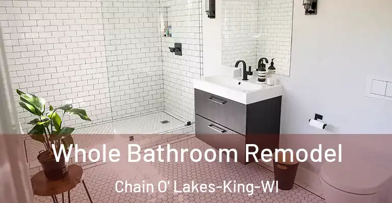 inner Bathroom imggen Whole Bathroom Remodel Chain O' Lakes-King-WI